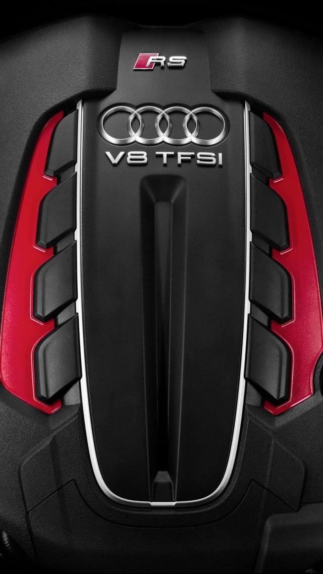 奥迪-V8发动机 高清壁纸