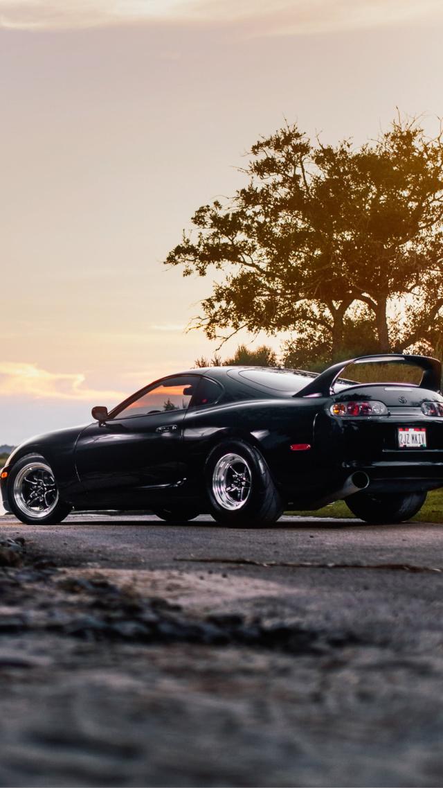 Toyota Supra Sports Car Wallpaper