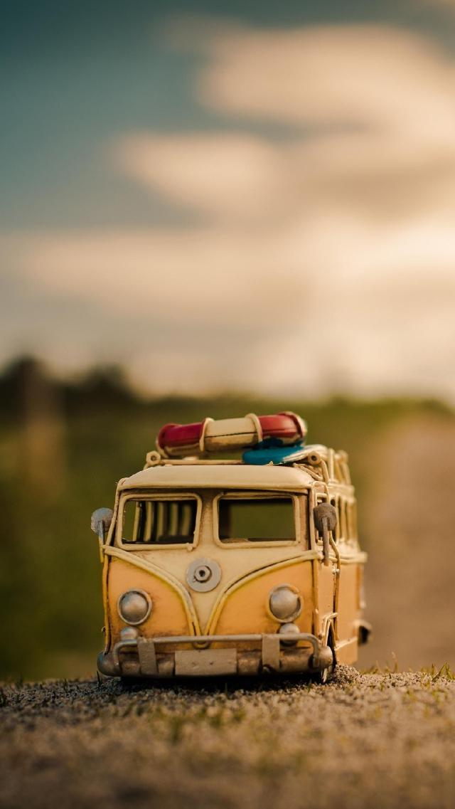 Toy Camera Style Miniature Landscape