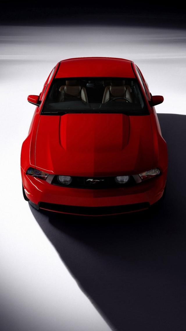 Ford Mustang American Car iPhone X Wallpaper