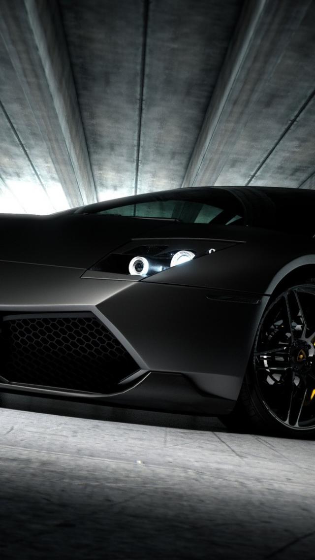 Black Lamborghini