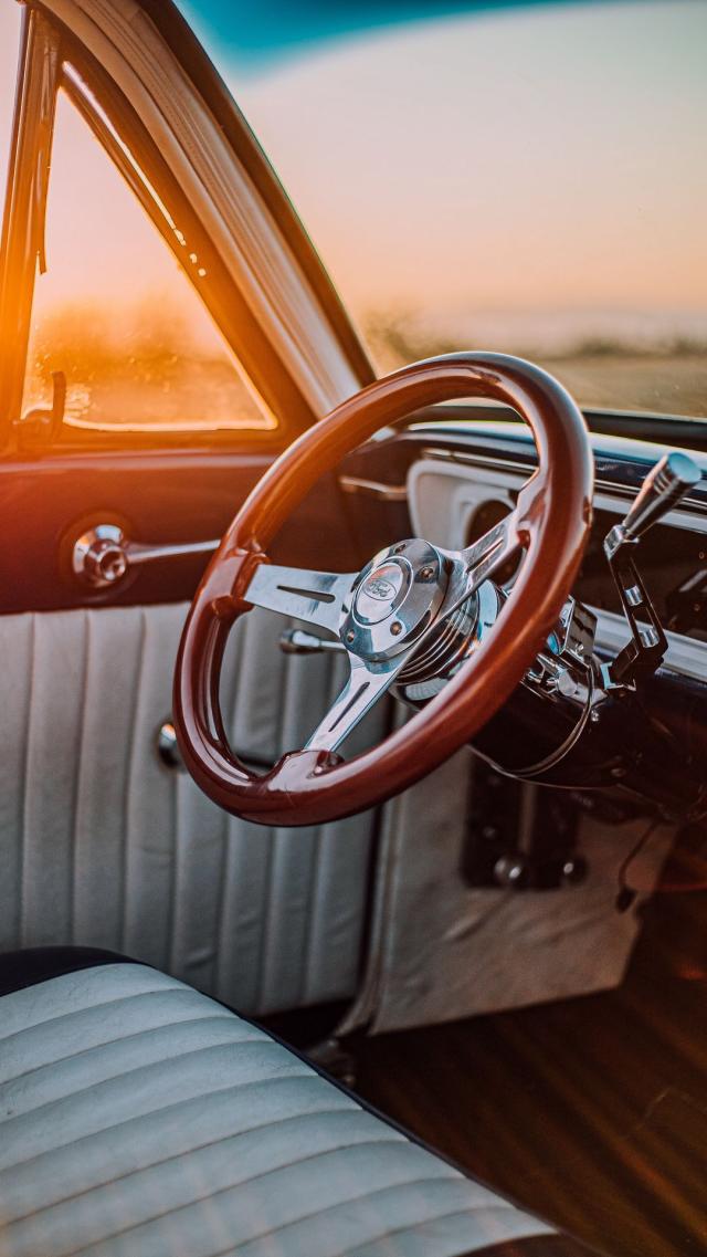 Retro Car Interior