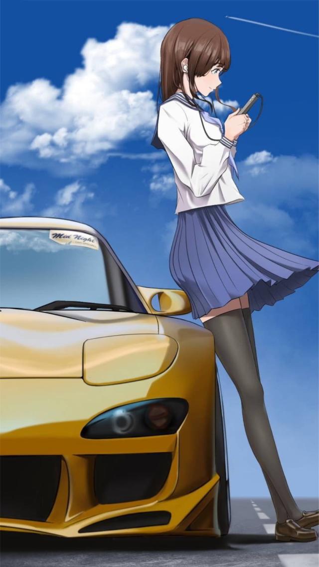 Car and Girl