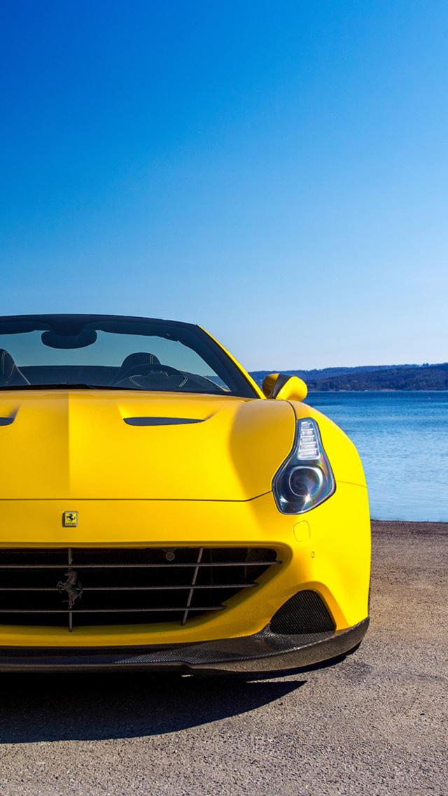 Yellow Ferrari