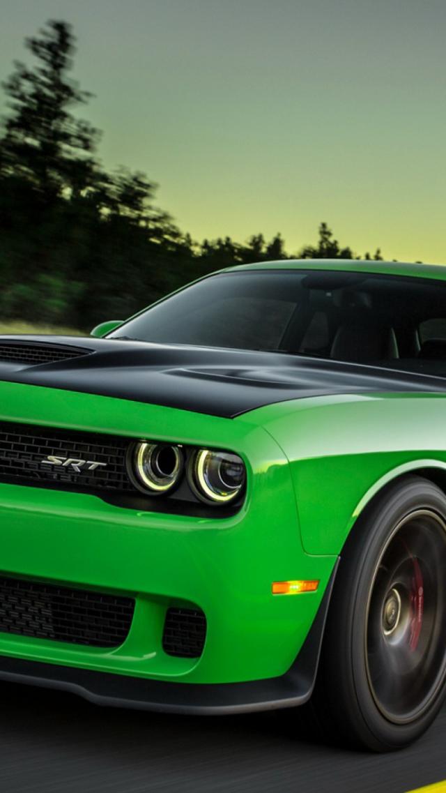 Dodge Challenger American Muscle Car iPhone Wallpaper