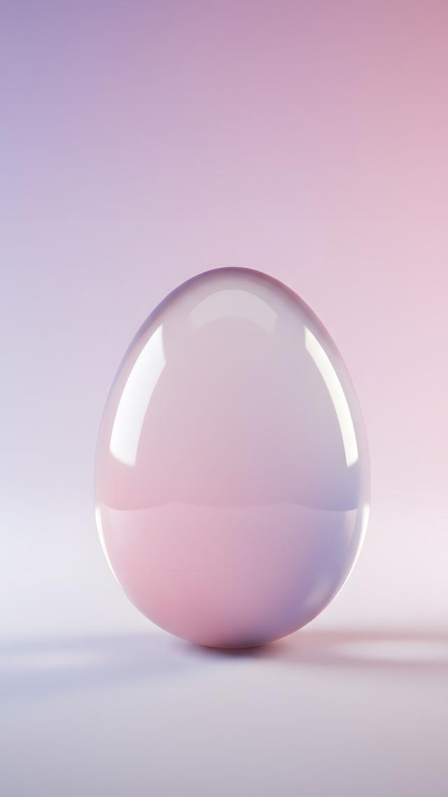 Glass Easter Egg