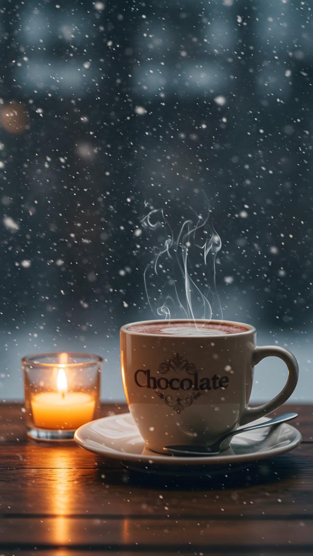 Candles and Hot Chocolate