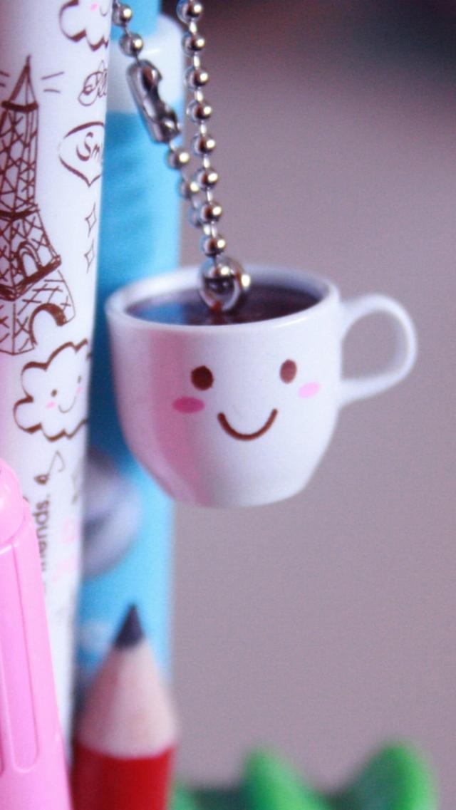 Coffee Cup Keychain
