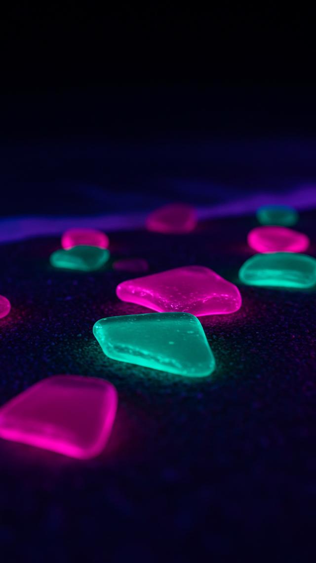 Neon Sea Glass