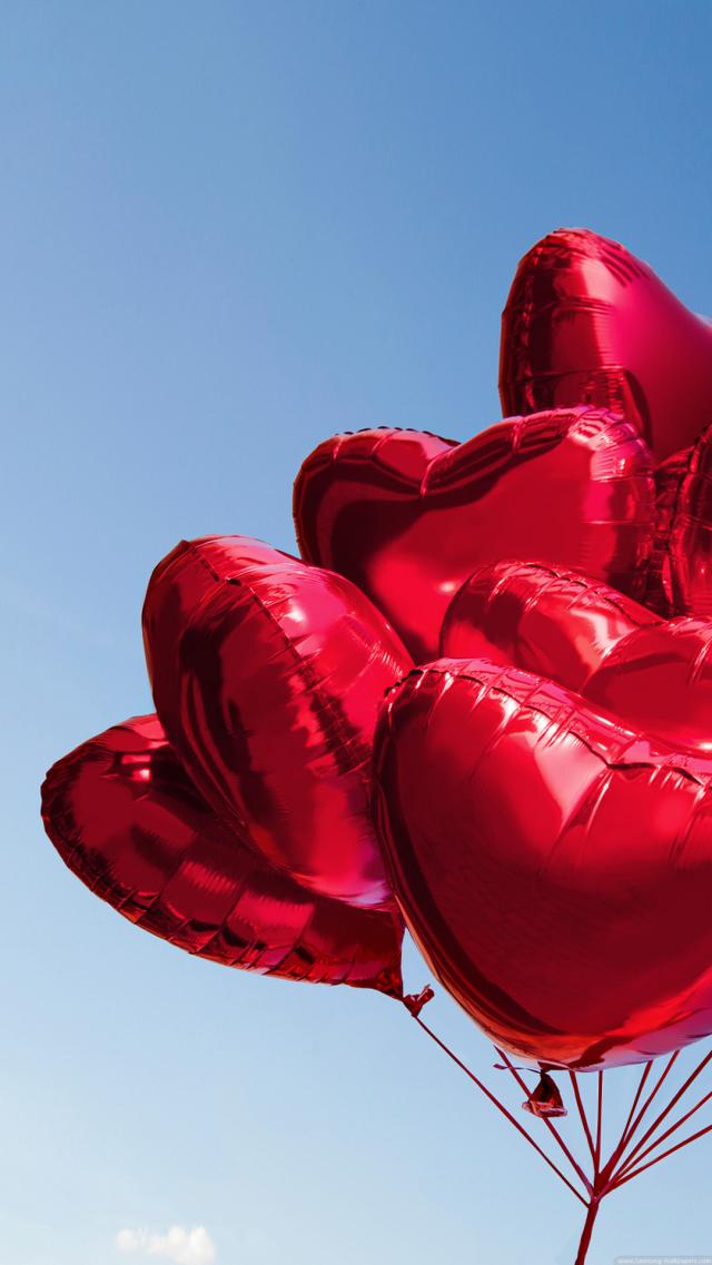 Heart-Shaped Balloons