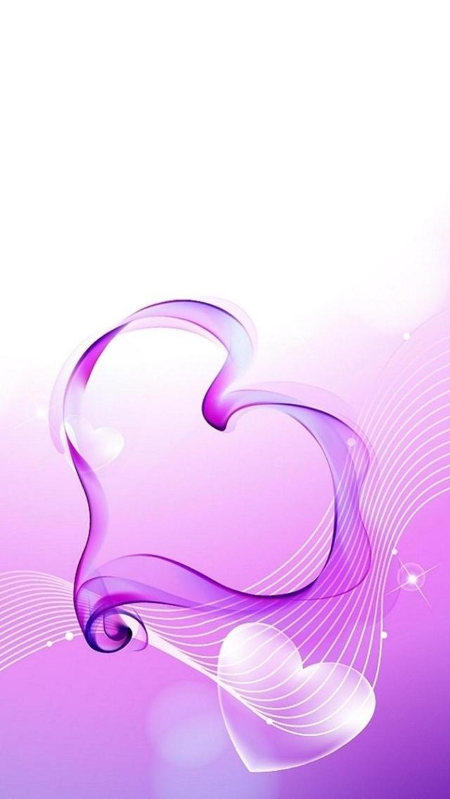 Heart Shape - Purple