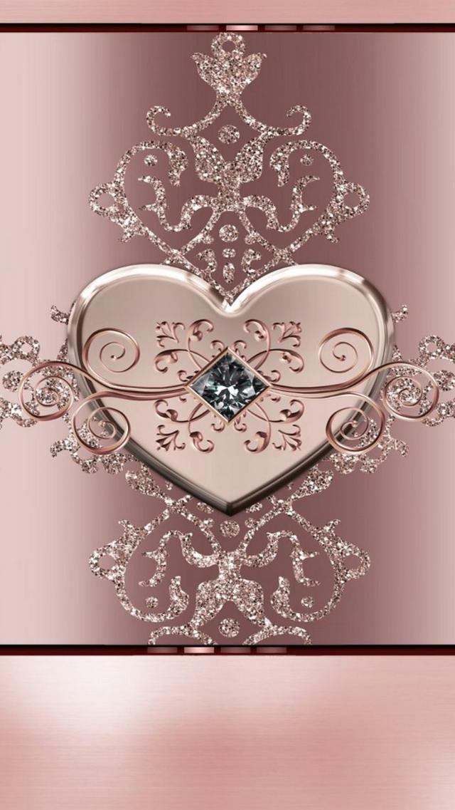 Heart Shape - Rose Gold