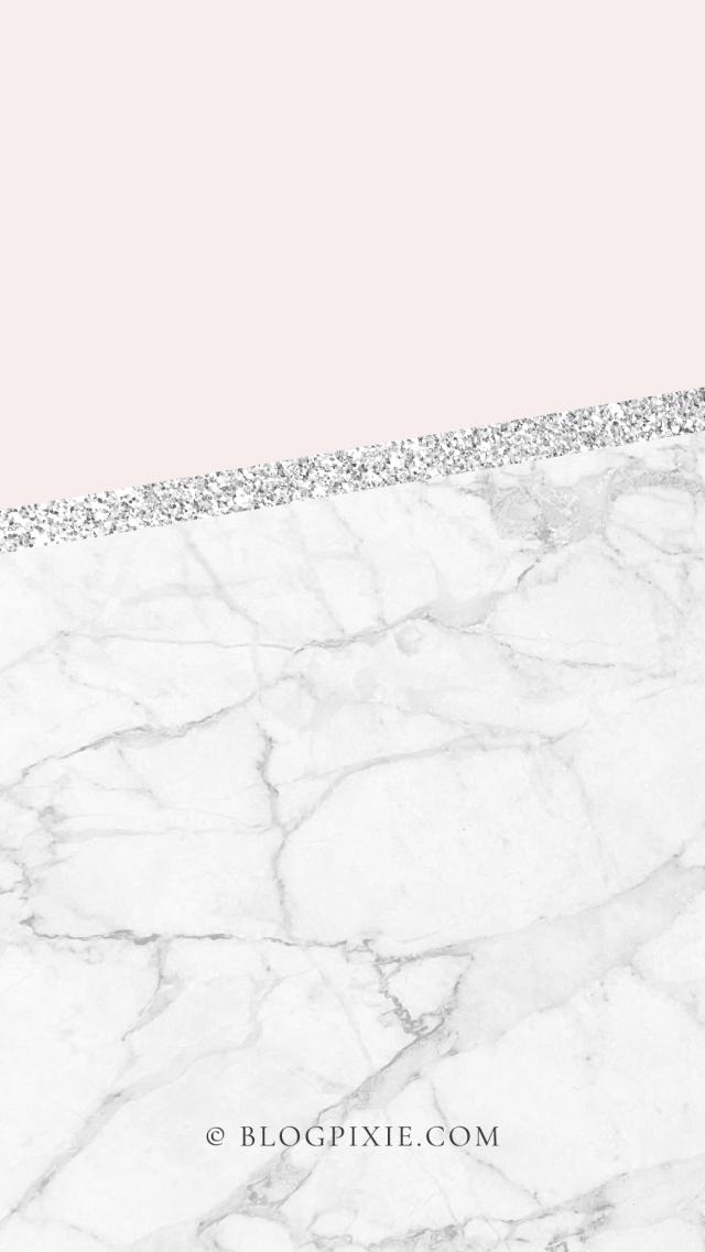 Pastel Pink Marble