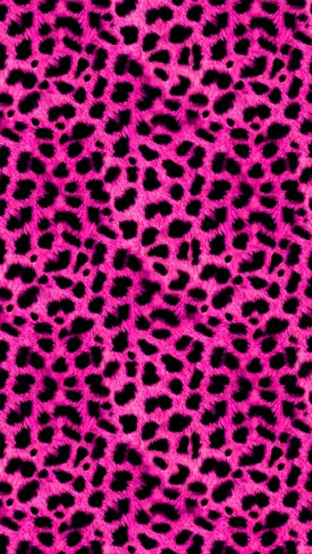 Pink Leopard Print