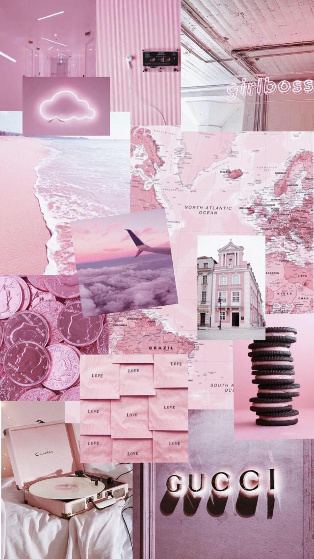 Pink Collage