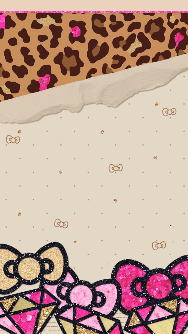 Ribbons and Leopard Print