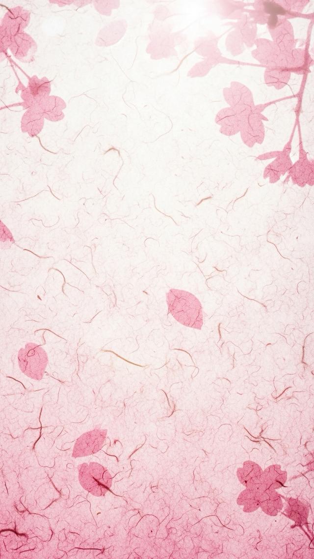 Washi with Cherry Blossom Patterns