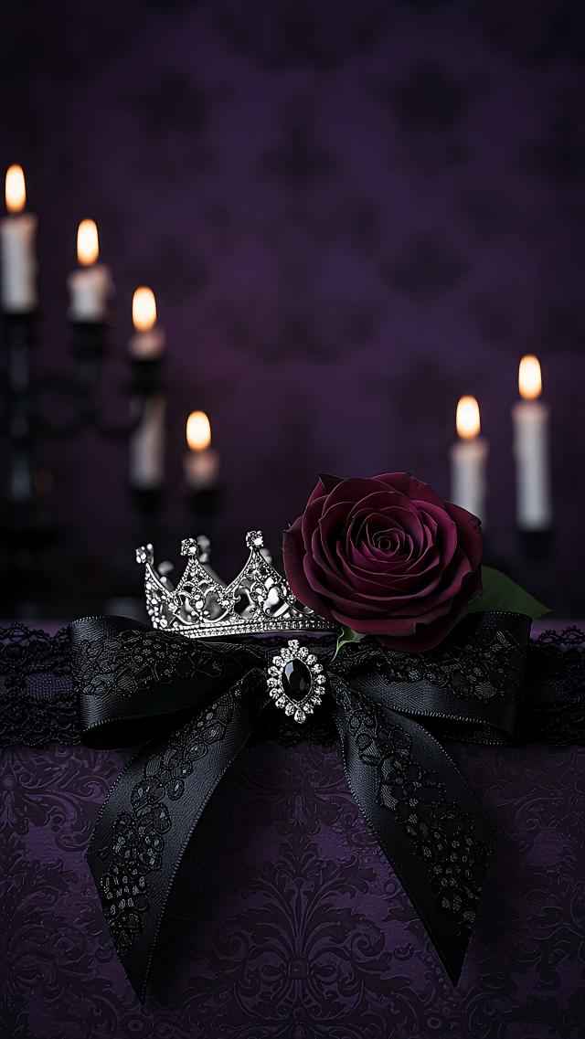 Black Rose and Crown