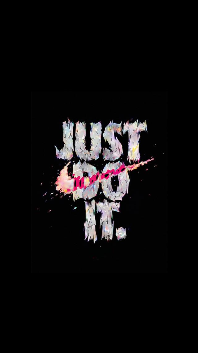 "Just Do It" Nike Logo iPhone 6 Wallpaper