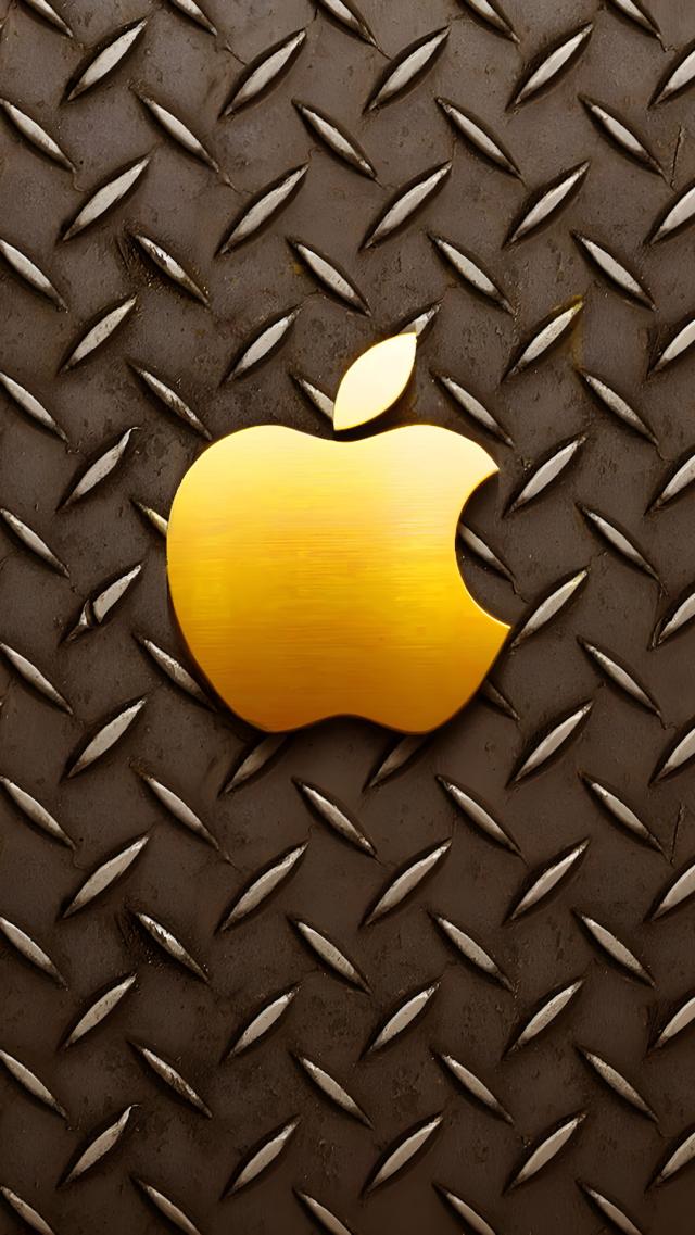 Apple Logo - Metal