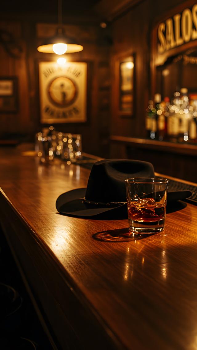 Cowboy Hat and Whiskey