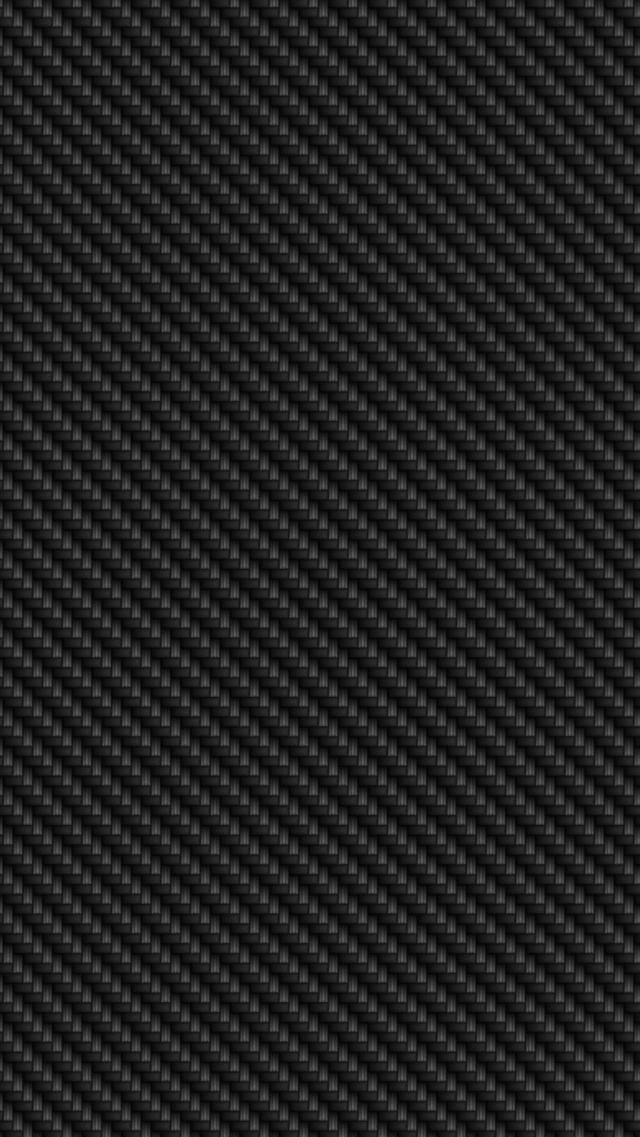 カーボン繊維のiPhone壁紙（黒）