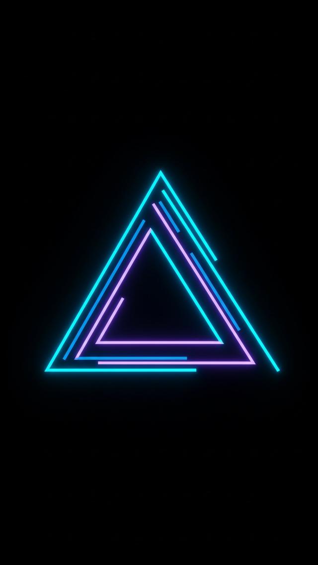 Triangular Neon