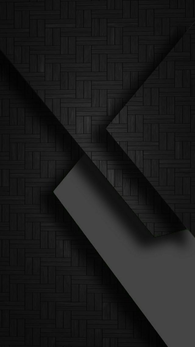 Cool Black Wood Grain Mobile Wallpaper