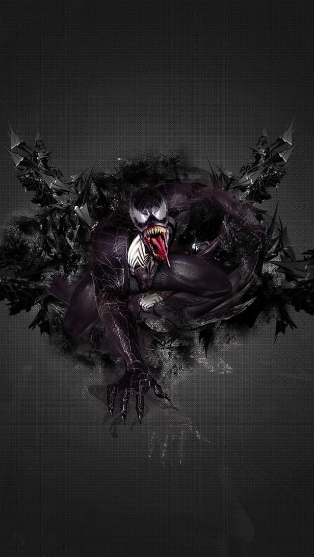 ヴェノム  マーベル映画のアイフォン十壁紙