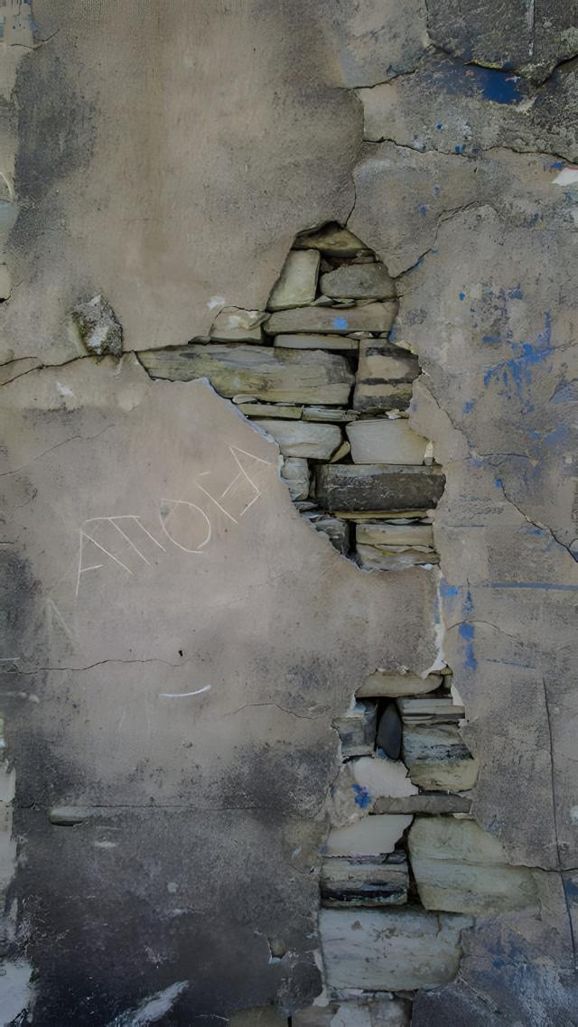 Walls of Abandoned Houses