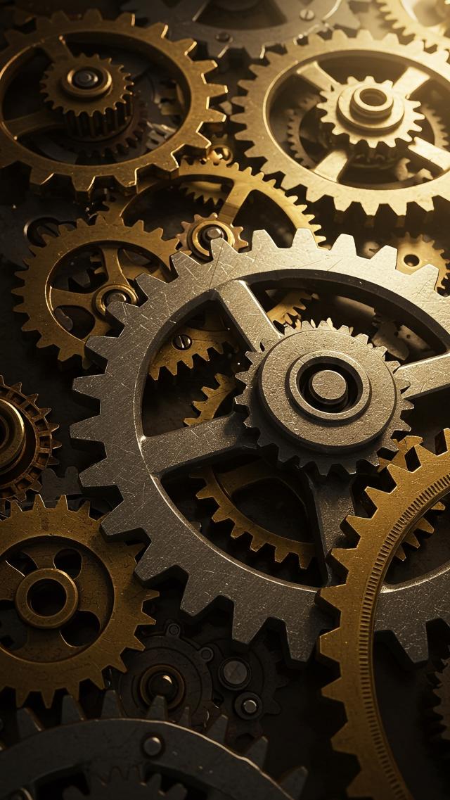 Mechanical Beauty of Gears