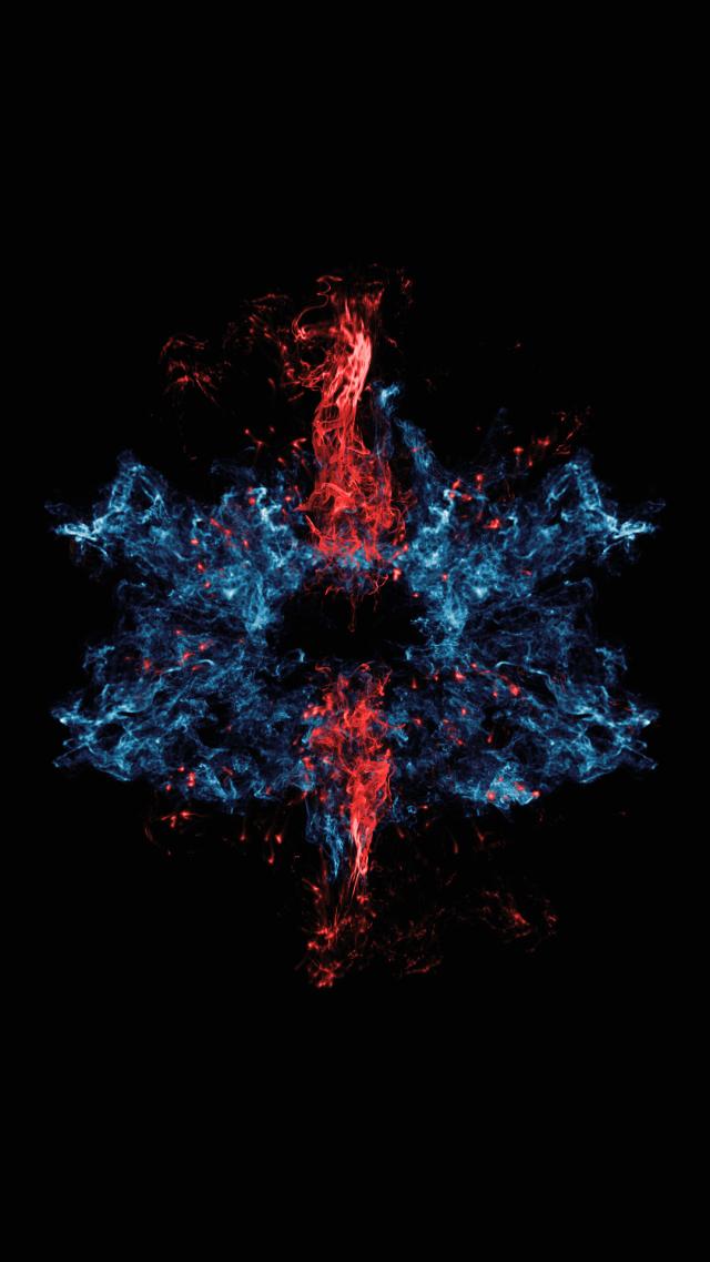 Flame(Red/Blue)