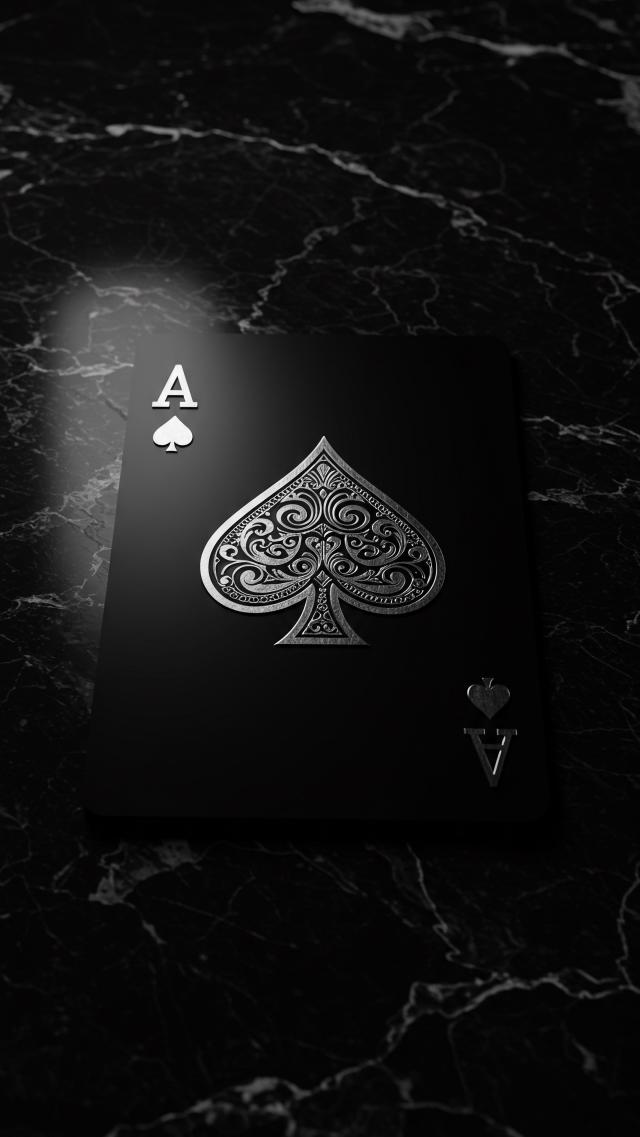 黒いスペードのエース