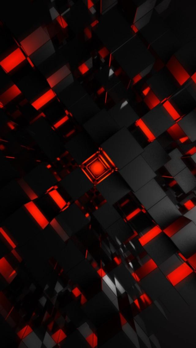 3D - Red/Black