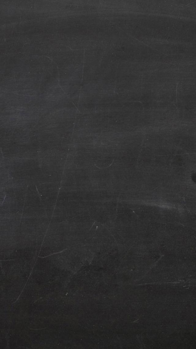 Fashionable Blackboard iPhone Wallpaper