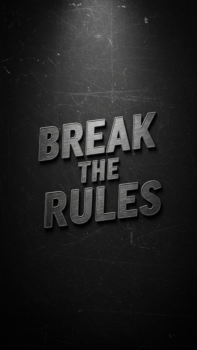 Break the Rules