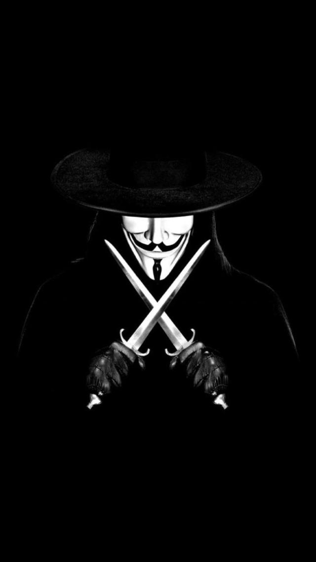 Vフォー・復讐  映画のiPhone壁紙