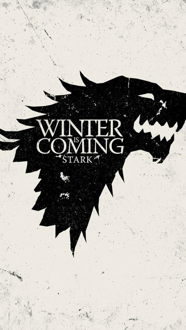 Game of Thrones: Winter Is Coming iPhone Wallpaper