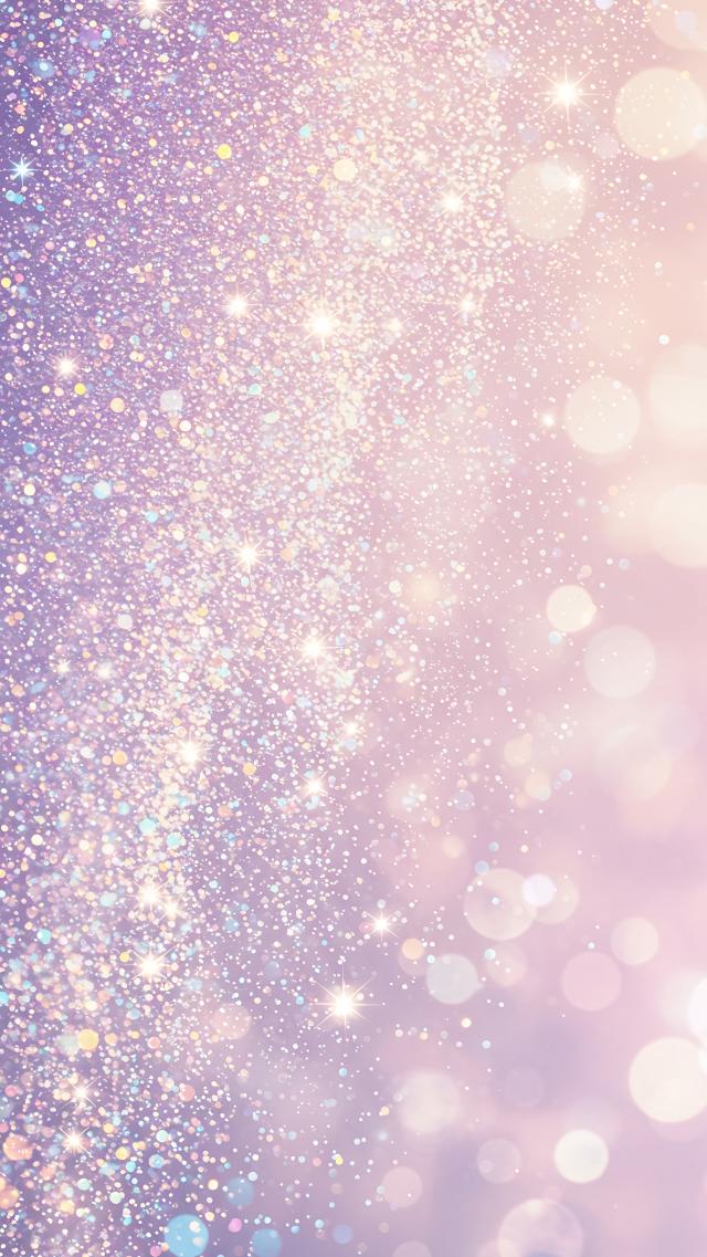 闪闪紫光 高清壁纸