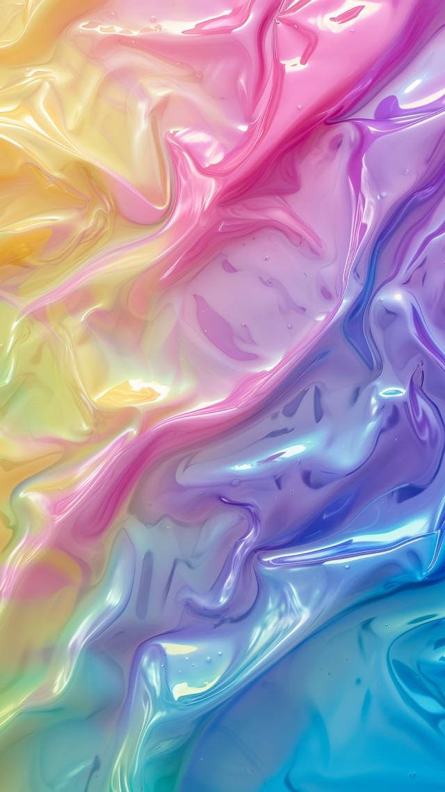 Shimmering Pastel Colors