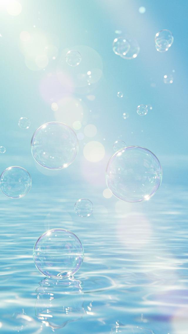 Glory of Soap Bubbles and Water Surface