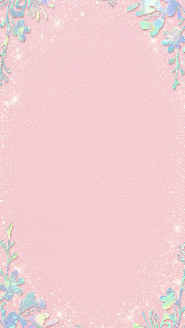 Pastel Pink × Holographic Finish