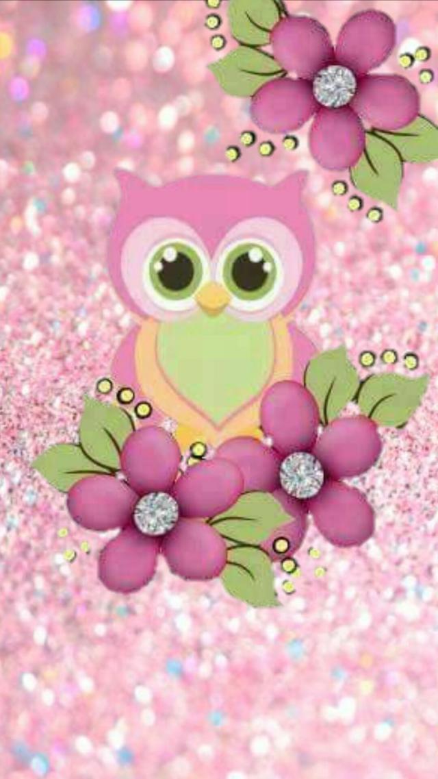 Cute Owl Style Wallpaper