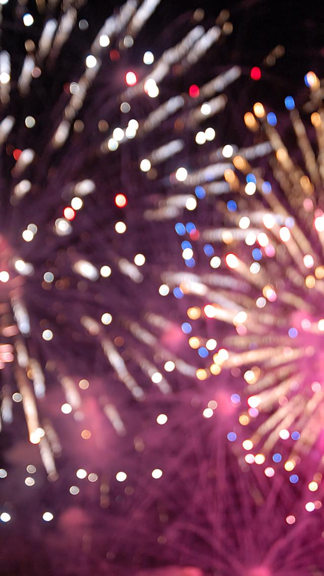 Fireworks Soaring into the Sky