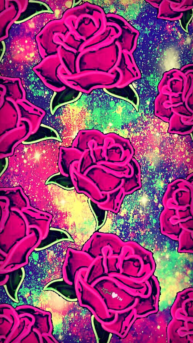 Rose Shining iPhone Wallpaper