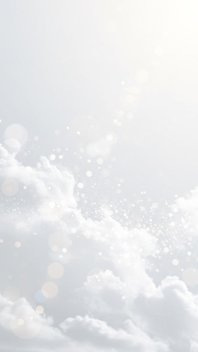 雲 空 ホワイト キラキラの壁紙