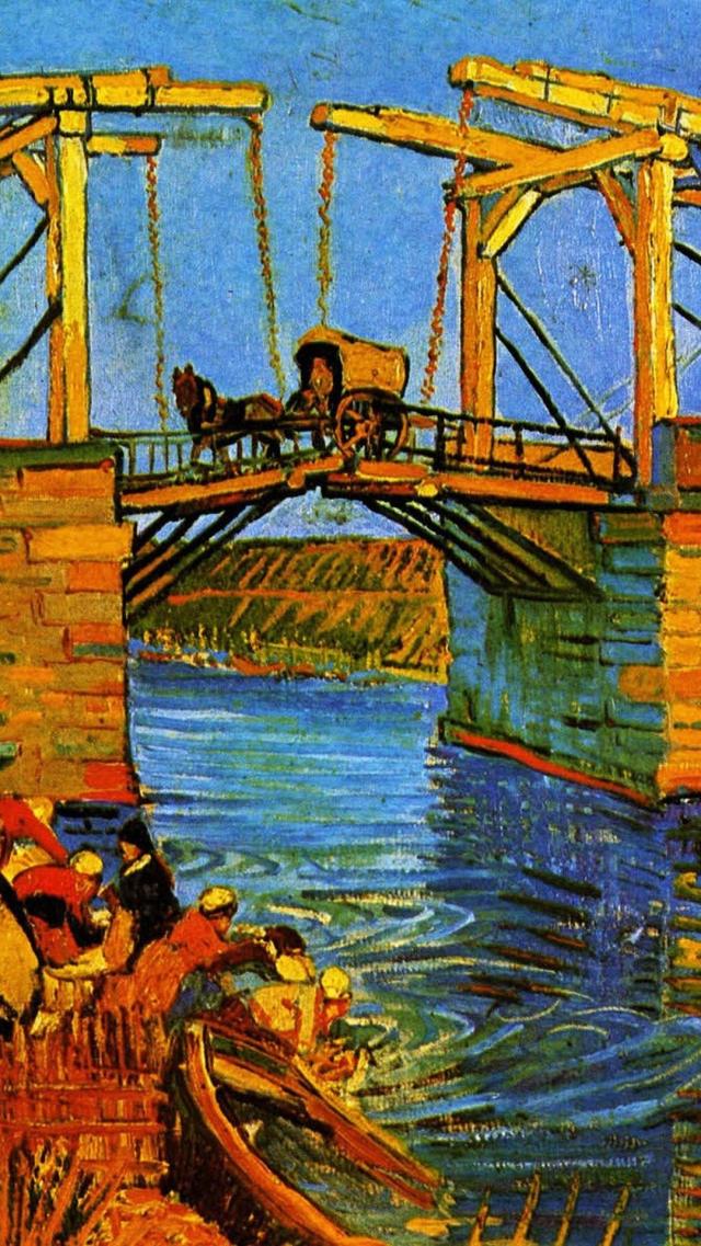 The Drawbridge in Arles by Van Gogh