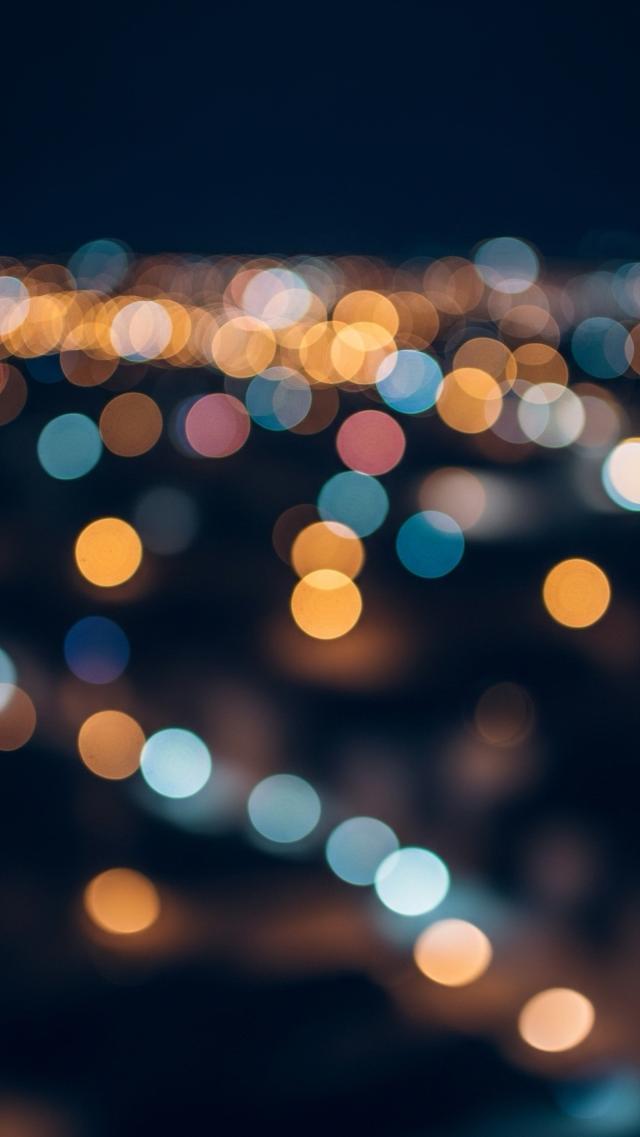 Fantastic View of a Winter Night