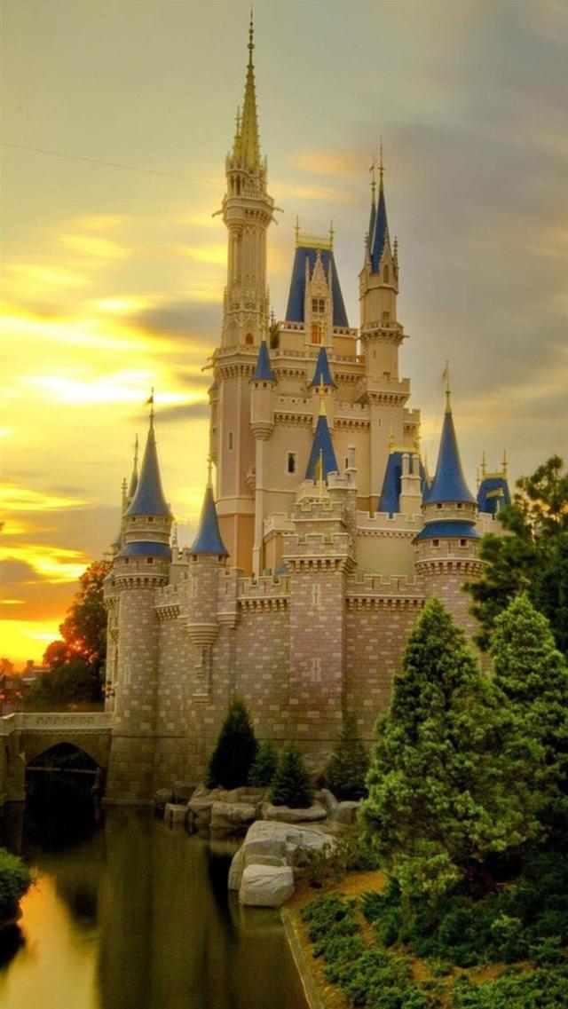 Fashionable Wallpaper of Cinderella's Castle