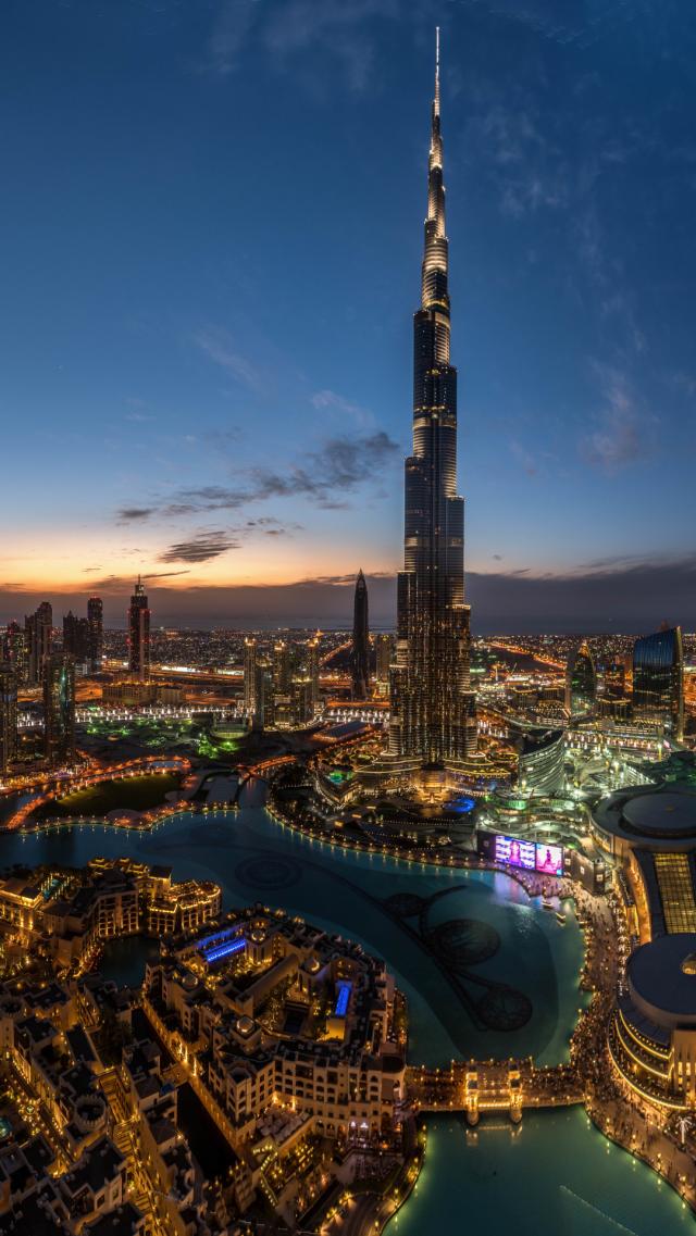 Night View of Dubai
